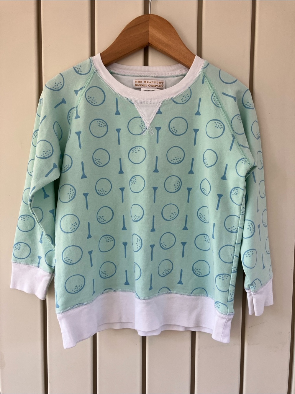 Beaufort Bonnet Company 5 Golf Print Lightweight Sweatshirt